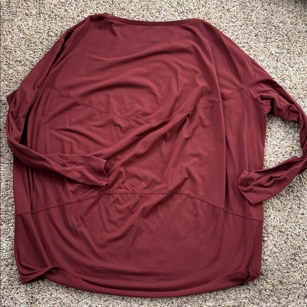 Lululemon Back In Action Organic Cotton Long-Sleeve shirt - Picture 5 of 6